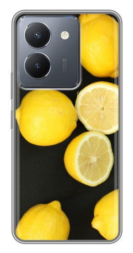Чехол с печатью "Лимонный стиль" для VIVO Y36