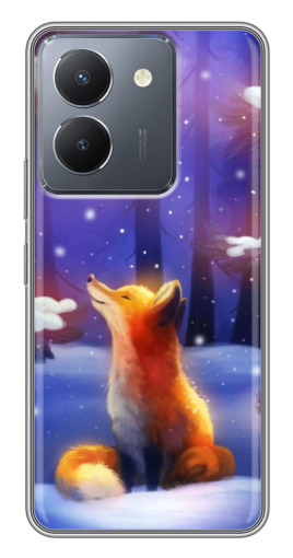 Чехол с принтом "Лисичка в лесу" для VIVO Y36