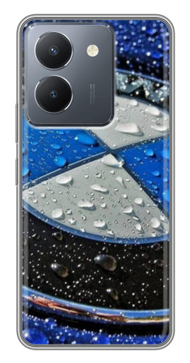 Силиконовый чехол с изображением "Лого BMW" для VIVO Y36