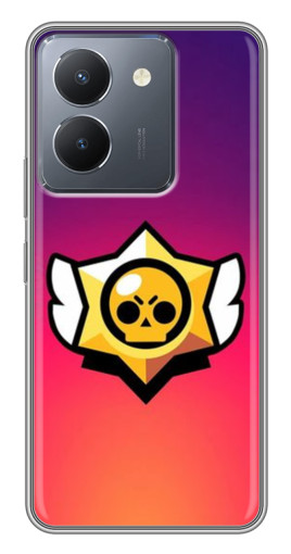 Чехол с печатью "Логотип Brawl Stars" для VIVO Y36