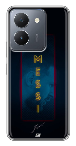 Чехол с картинкой "Логотип Месси" для VIVO Y36