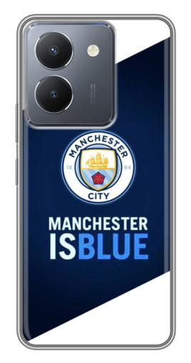 Чехол с печатью "Manchester is Blue" для VIVO Y36