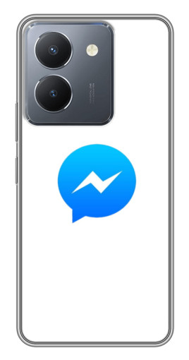 Чехол с картинкой "messenger logo" для VIVO Y36