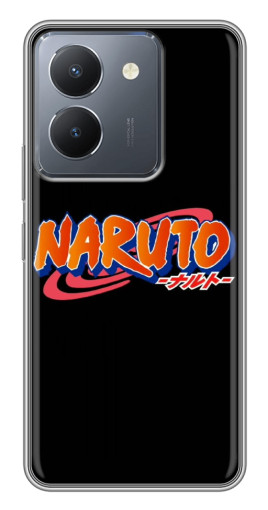 Силиконовый чехол с изображением "Надпись Naruto" для VIVO Y36
