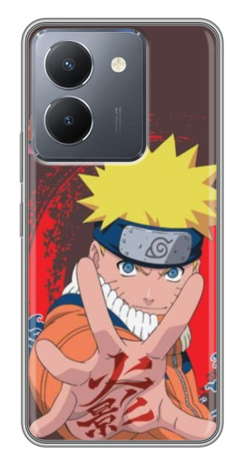 Чехол с картинкой "Naruto атакует" для VIVO Y36