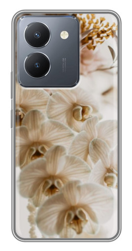 Чехол с принтом "Нежная орхидея" для VIVO Y36