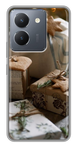 Чехол с печатью "Нежные подарки" для VIVO Y36