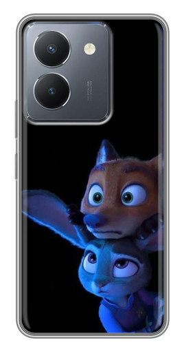Чехол с принтом "Ник и Джуди" для VIVO Y36