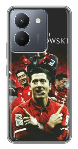 Силиконовый чехол с изображением "Польский футболист" для VIVO Y36