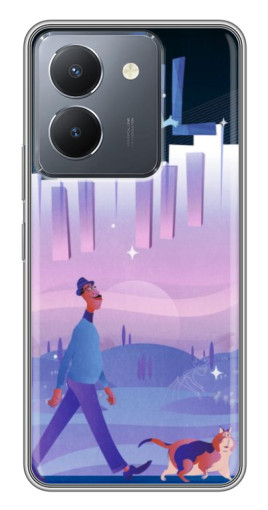 Чехол с принтом "Постер к мультику" для VIVO Y36