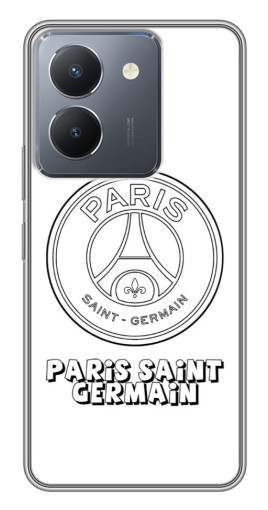 Чехол с печатью "PSG логотип" для VIVO Y36