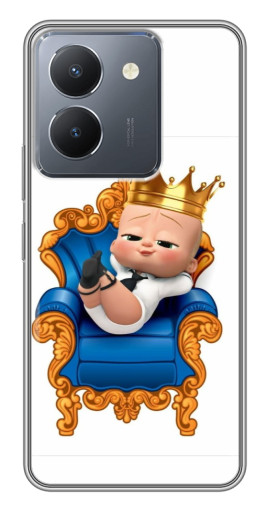 Чехол с принтом "Ребенок Король" для VIVO Y36
