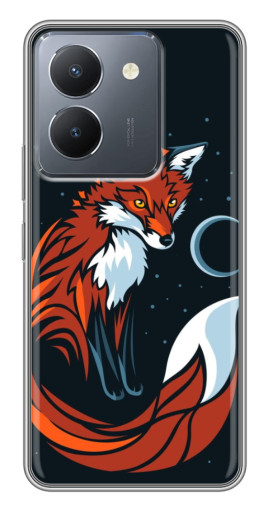 Силиконовый чехол с изображением "Рыжая лиса" для VIVO Y36