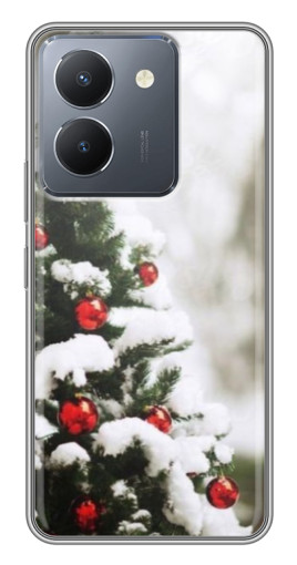 Силиконовый чехол с изображением "Рождественская елка" для VIVO Y36