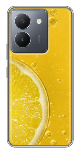 Силиконовый чехол с изображением "Сочный лимон" для VIVO Y36