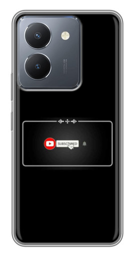 Чехол с принтом "subscribed" для VIVO Y36