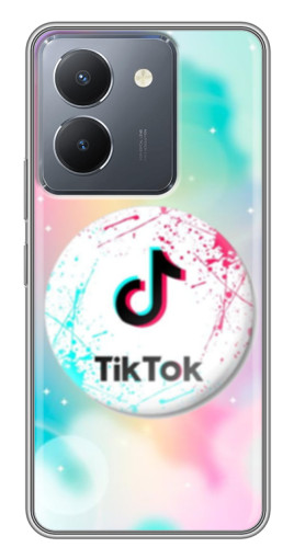 Чехол с принтом "TikTok принт" для VIVO Y36