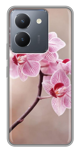 Чехол с принтом "Веточка орхидеи" для VIVO Y36