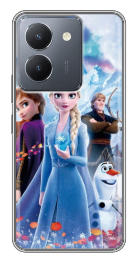 Чехол с принтом "Все герои " для VIVO Y36