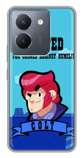 Чехол с печатью "WANTED COLT" для VIVO Y36