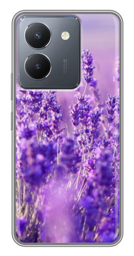 Чехол с картинкой "Яркая лаванда" для VIVO Y36