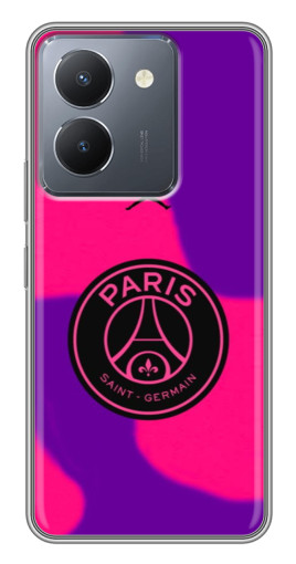 Чехол с печатью "Яркий лого PSG" для VIVO Y36