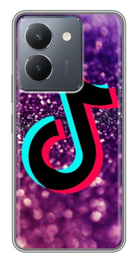 Чехол с печатью "Яркий ТикТок" для VIVO Y36