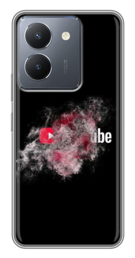 Чехол с картинкой "Яркий Ютуб" для VIVO Y36