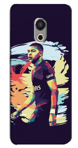 Чехол с картинкой «ART Mbappe» для Meizu Pro 6