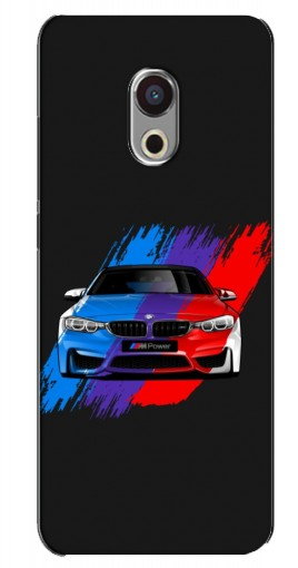 Чехол с принтом «Красочный BMW» для Meizu Pro 6