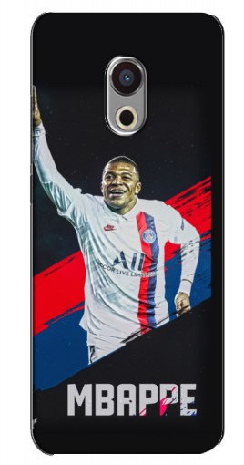 Чехол с картинкой «Mbappe в ПСЖ» для Meizu Pro 6