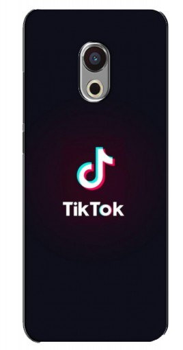 Чехол с принтом «TikTok темный» для Meizu Pro 6