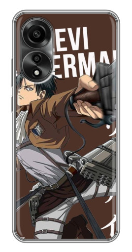 Чехол с принтом "Ackermankerman levi" для OPPO A78 (4G)