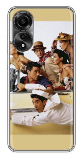 Чехол с картинкой "Афиша Друзья " для OPPO A78 (4G)