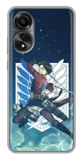 Чехол с картинкой "Аккерман Леви" для OPPO A78 (4G)