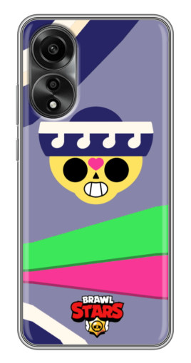 Силиконовый чехол с изображением "Арт Poco" для OPPO A78 (4G)