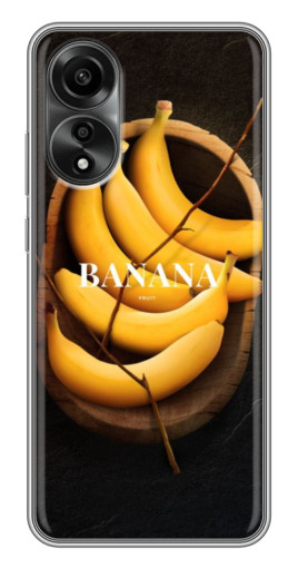 Чехол с принтом "Banana" для OPPO A78 (4G)