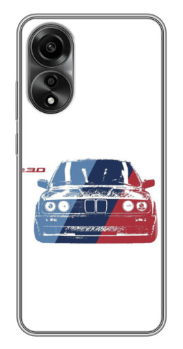 Силиконовый чехол с изображением "BMW e30" для OPPO A78 (4G)