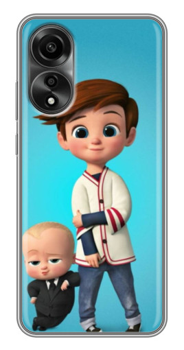 Чехол с принтом "Boss and Boy" для OPPO A78 (4G)