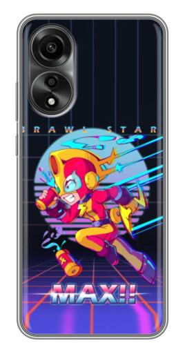 Чехол с печатью "Brawl MAX" для OPPO A78 (4G)