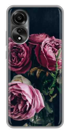 Чехол с печатью "Букет роз" для OPPO A78 (4G)