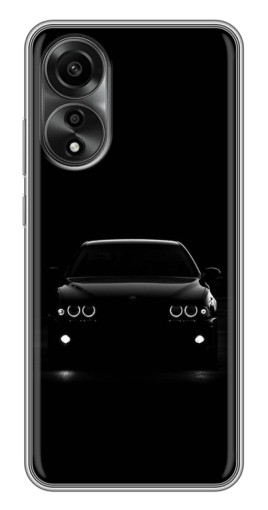 Чехол с картинкой "Черный бумер" для OPPO A78 (4G)