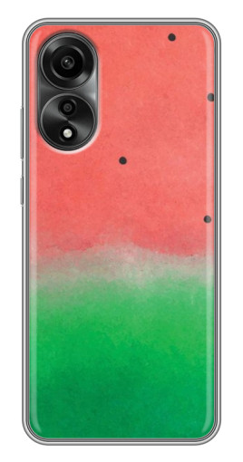 Чехол с печатью "Дизайн арбуза" для OPPO A78 (4G)