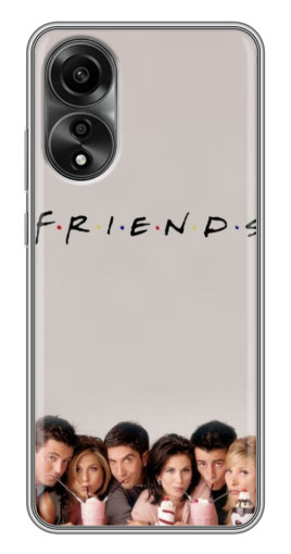 Чехол с картинкой "Друзья первый сезон" для OPPO A78 (4G)