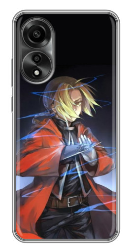 Чехол с печатью "Элрик Эдвард" для OPPO A78 (4G)