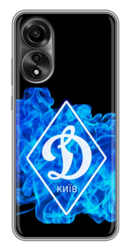 Чехол с картинкой "Эмблема Динамо Киев" для OPPO A78 (4G)