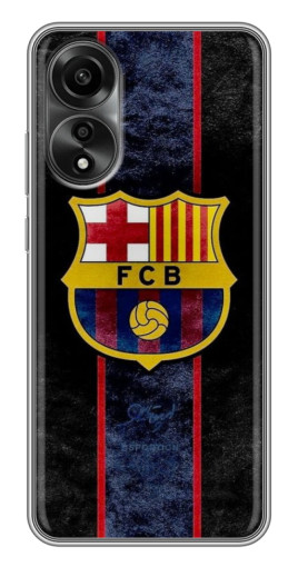 Чехол с печатью "FCB" для OPPO A78 (4G)