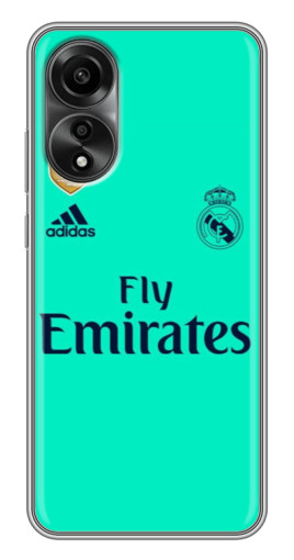 Чехол с картинкой "Форма Реала" для OPPO A78 (4G)