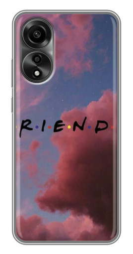 Чехол с картинкой "Friends" для OPPO A78 (4G)
