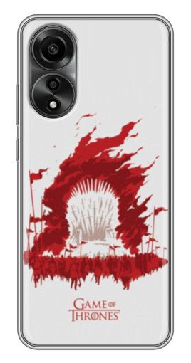 Чехол с печатью "Game Of Thrones" для OPPO A78 (4G)
